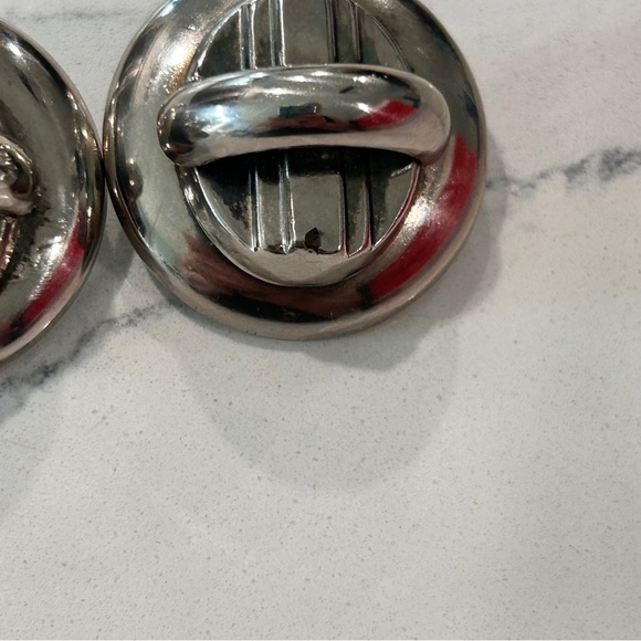 Vintage Industrial Chic Clip-On Earrings - Picture 12 of 12